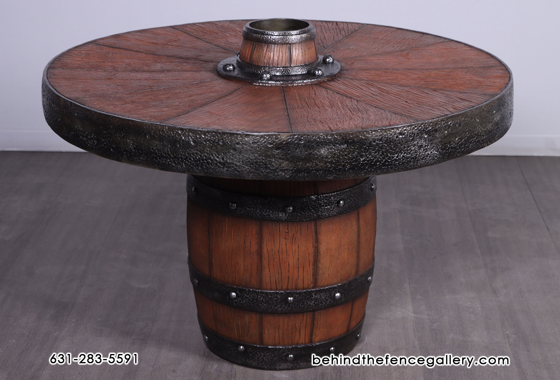 Barrel with Tabletop