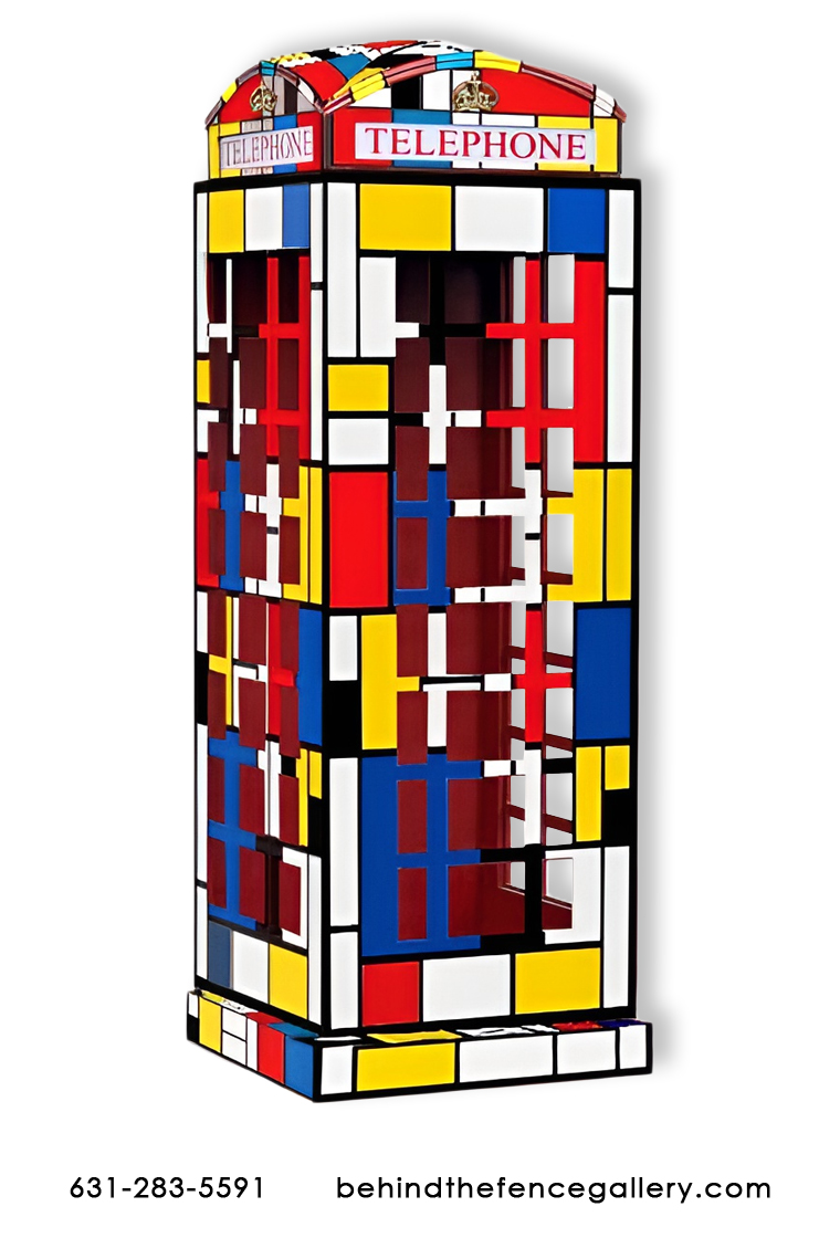 Mondrian Telephone Booth - Click Image to Close