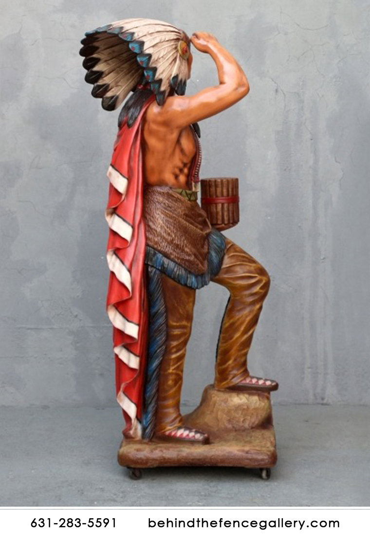 Cigar Store Indian - Click Image to Close