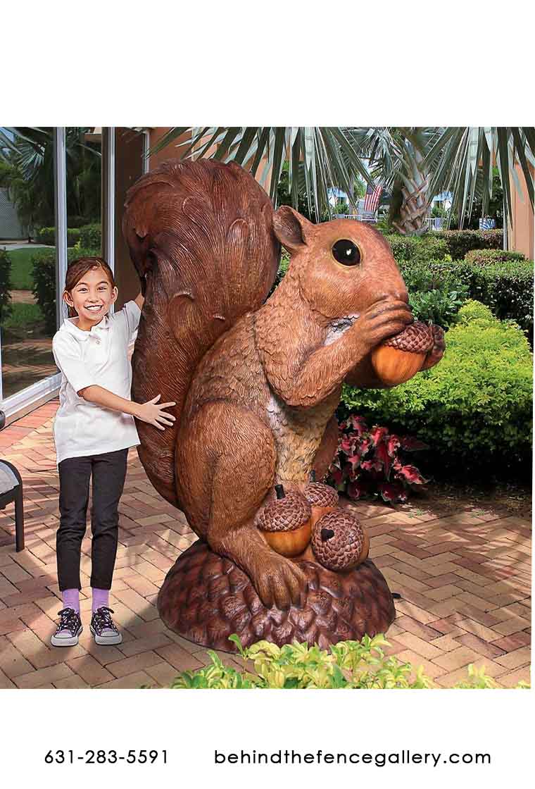 Giant Squirrel Statue