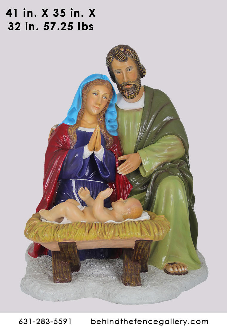 Holy Family Statue Set - Click Image to Close