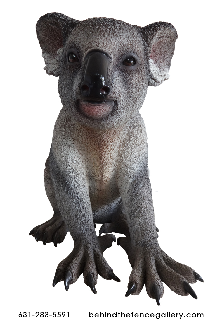 collection animal  G13 magnifique koala en verre artisanal avec dorures 