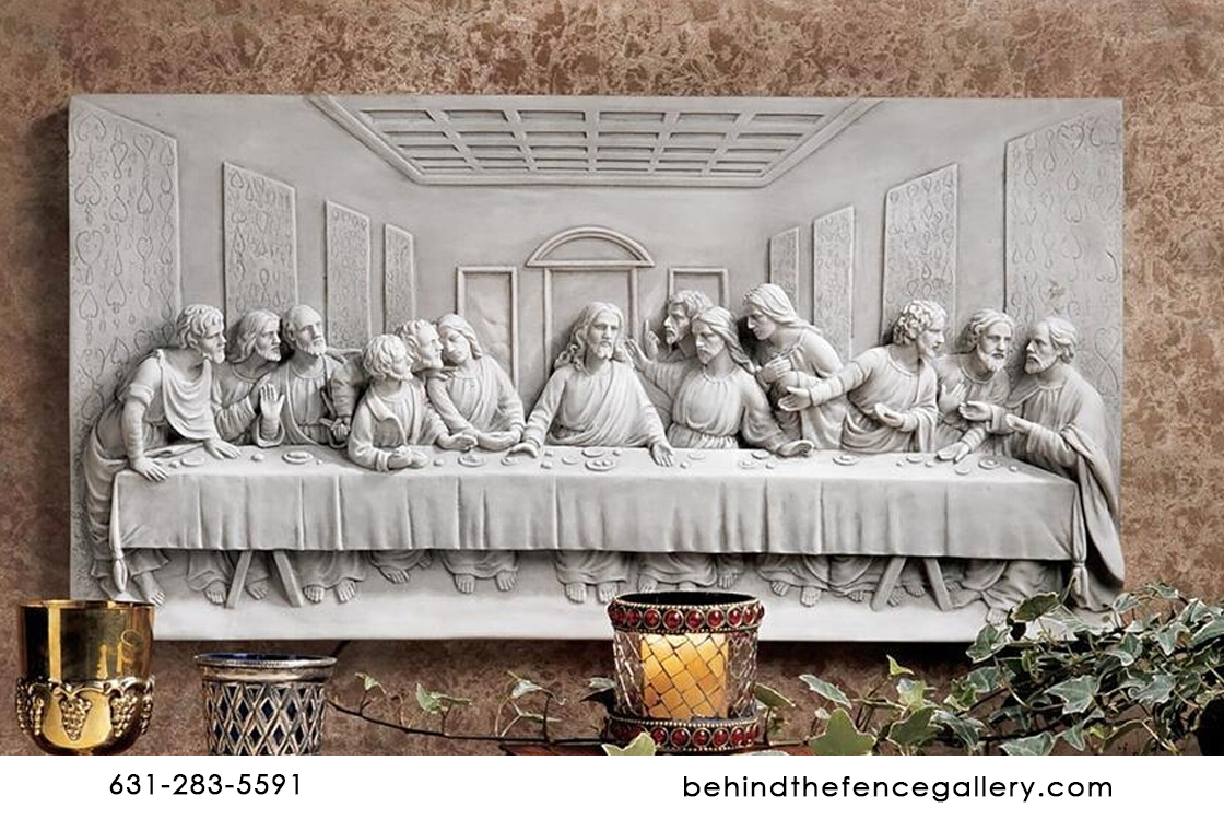 Wall Mounted Easter Last Supper Frieze