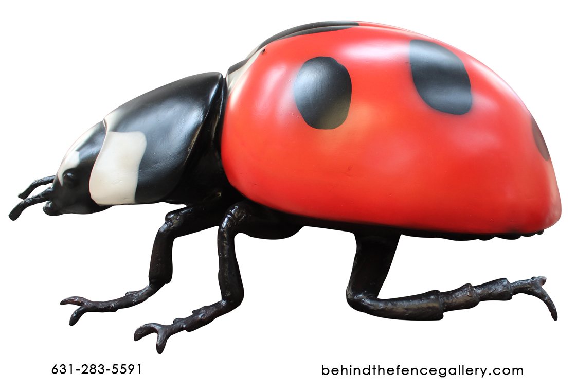 Over Sized Beetle Garden Statue