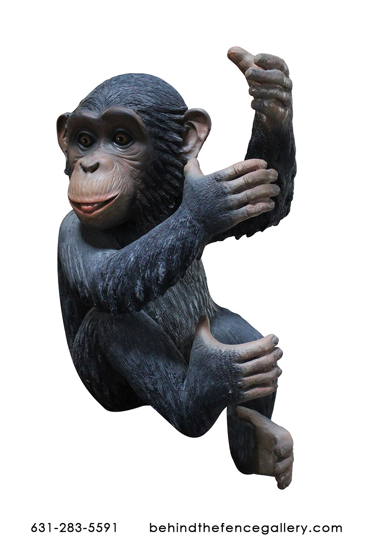 Hanging Congo Monkey Statue - Click Image to Close