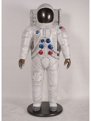 Life Size Astronaut Statue - Click Image to Close