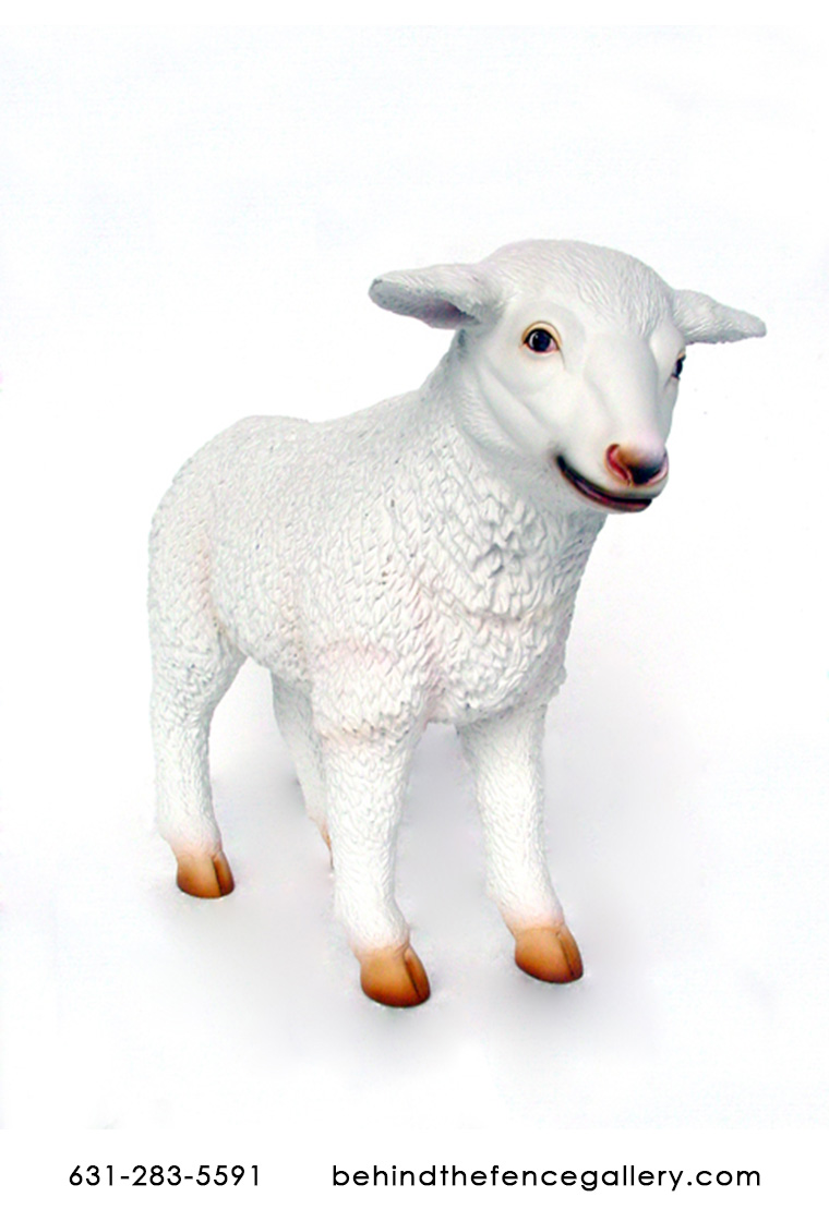 Baby Lamb Statue