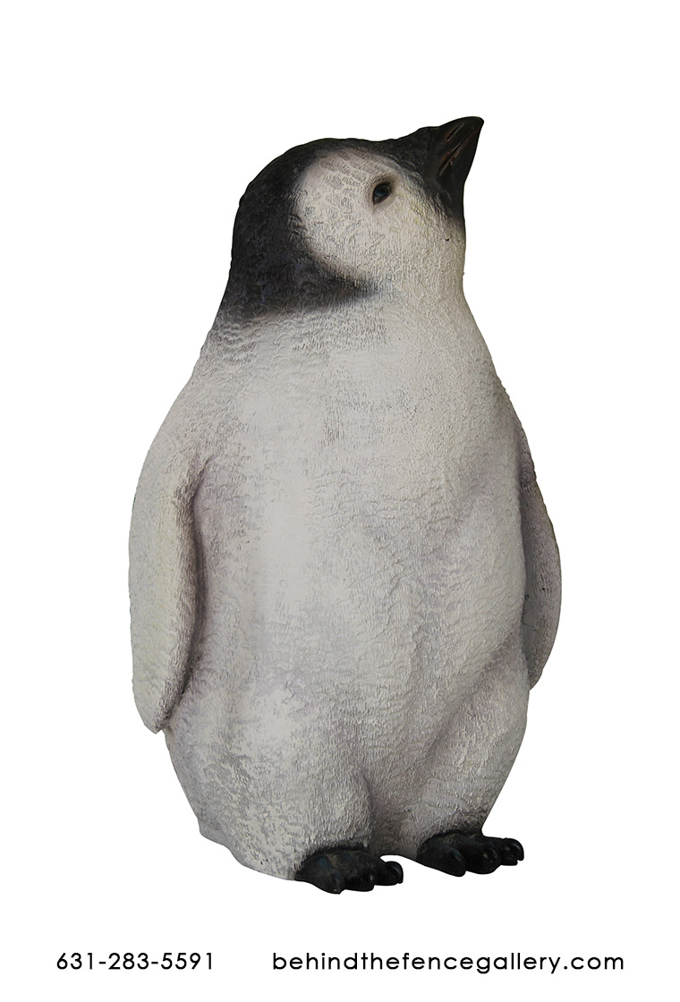 Baby Penguin Statue - Click Image to Close