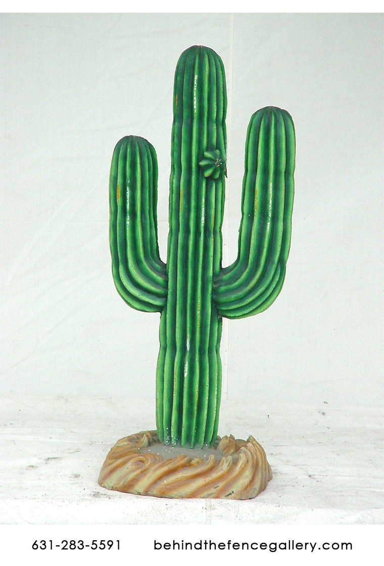 Cactus Statue - 3 ft. - Click Image to Close