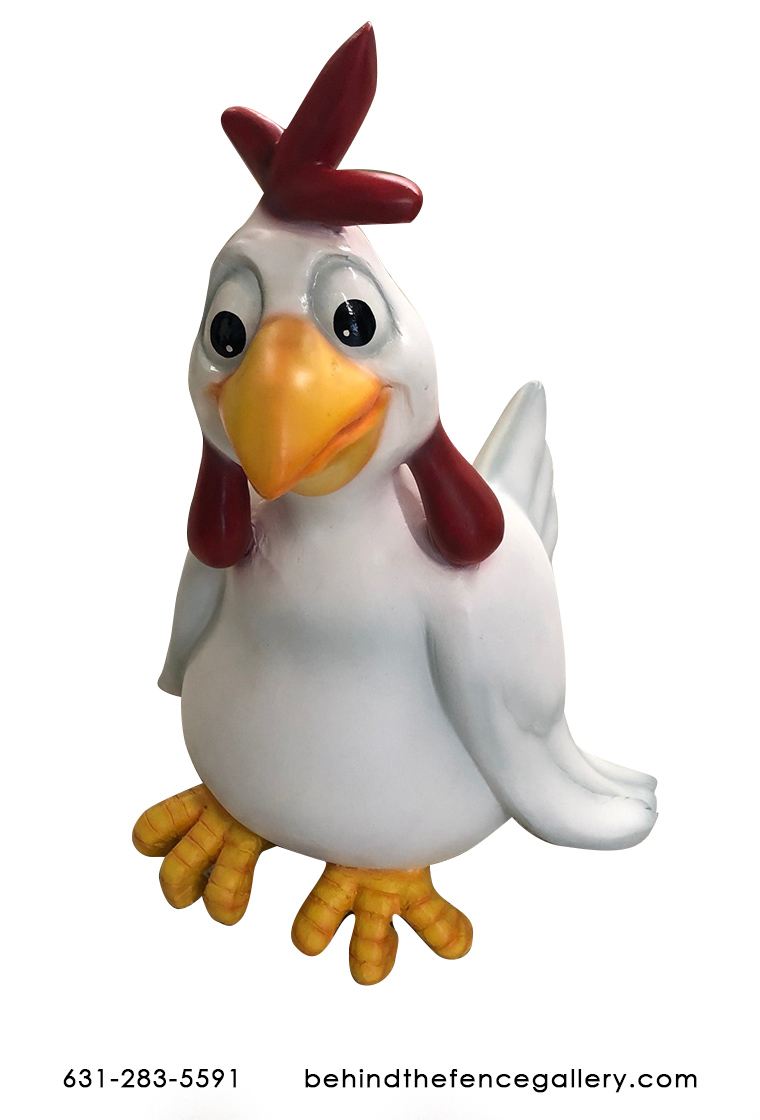 Big Funny Chicken Statue - Click Image to Close