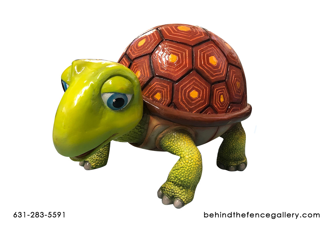 Walking Turtle Statue - Click Image to Close