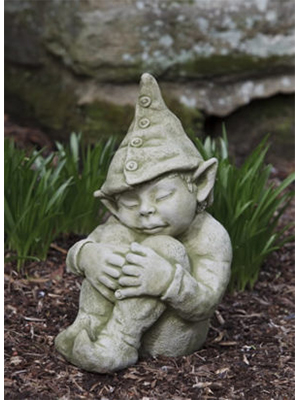 Cast Stone Galen Gnome - Click Image to Close