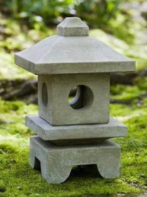 Cast Stone Katsura Lantern - Click Image to Close