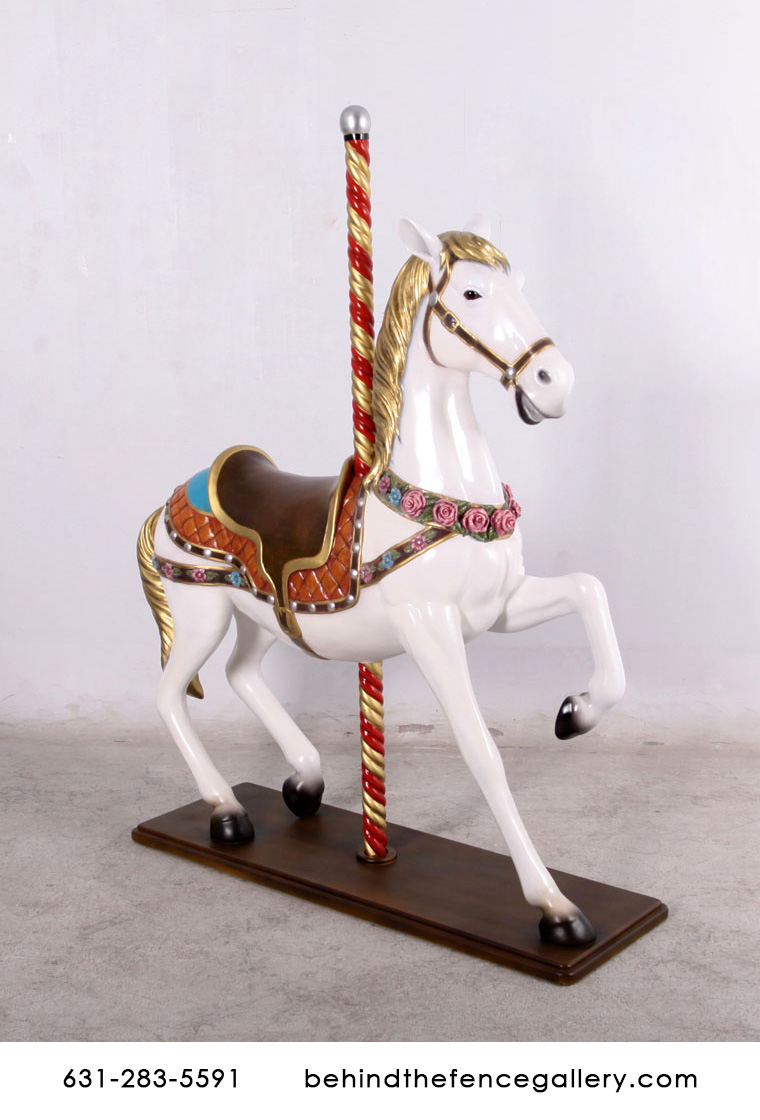 Carousel Horse Statue - Click Image to Close