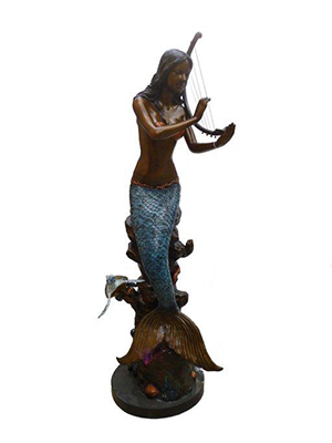 Bronze Melody Mermaid