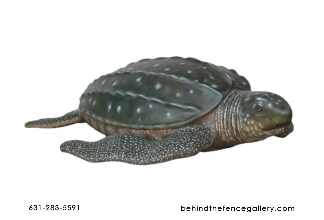 Leatherback Sea Turtle Statue - Click Image to Close