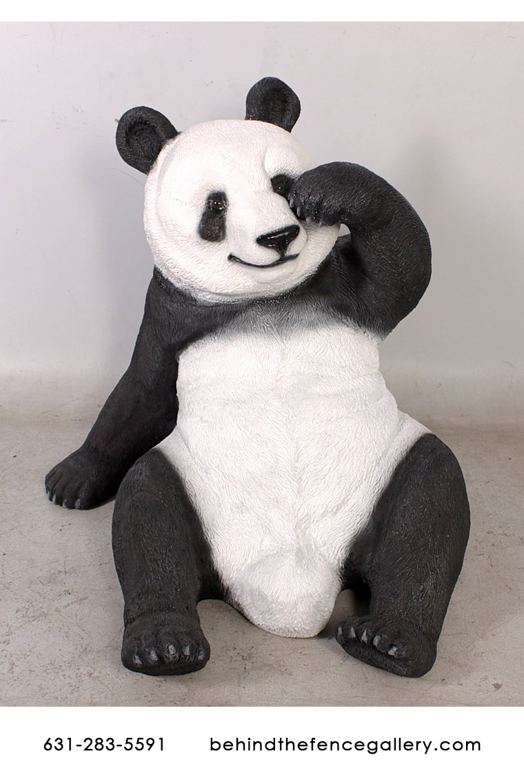 Slouching Panda Statue