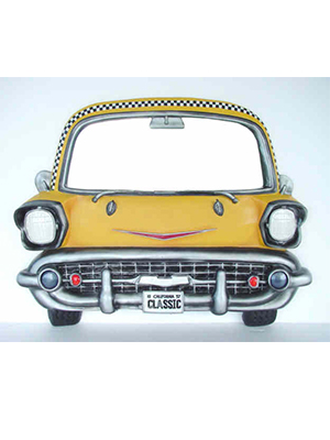 1956 Chevy Mirror