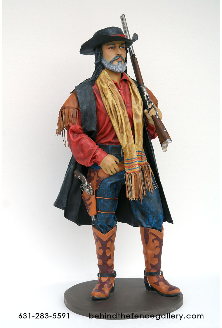 Rancher With Shotgun Statue - Click Image to Close