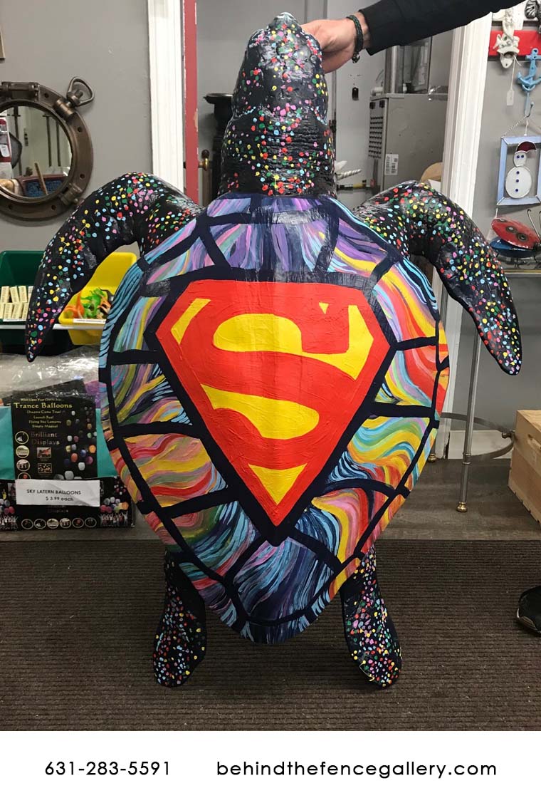 Custom Super Turtle Statue - Click Image to Close