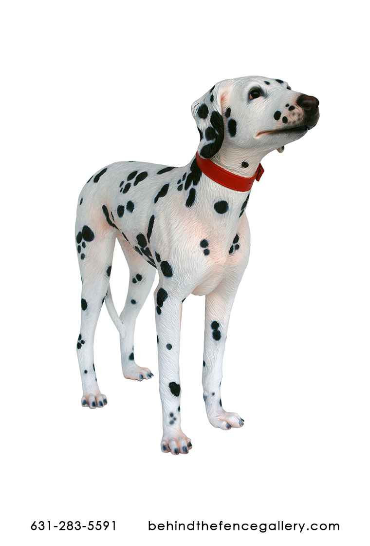 Dalmatian Dog Statue - Click Image to Close
