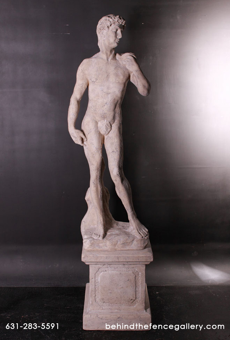 David on Base Statue
