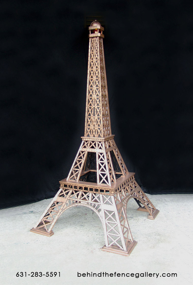 FunkyTradition Eiffel Tower Statue with Balance Eagle Metal Showpiece –  FunkyDecors
