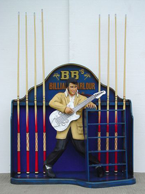 Elvis Presley Cue Rack