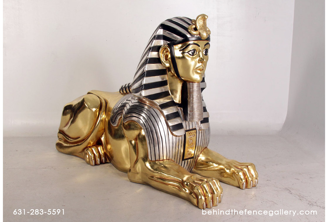 Egyptian Sphinx Statue - Click Image to Close