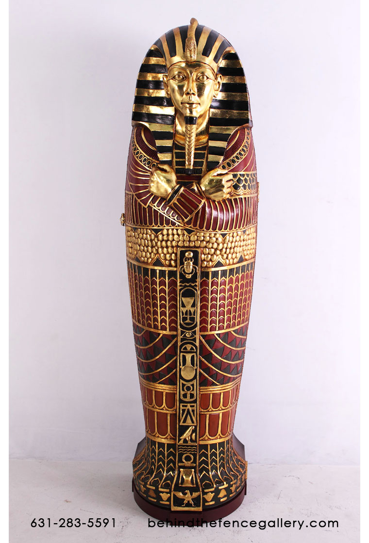 Sarcophagus Statue - Click Image to Close