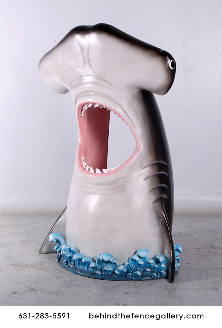 Hammerhead Shark Photo Op Stand - Click Image to Close