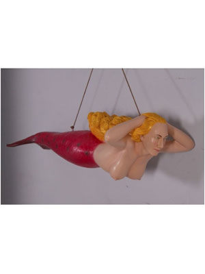 4ft Mermaid Hanging - Click Image to Close