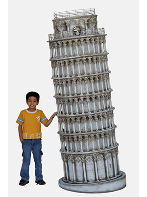 Leaning Tower of Pisa 7 Ft. - Click Image to Close