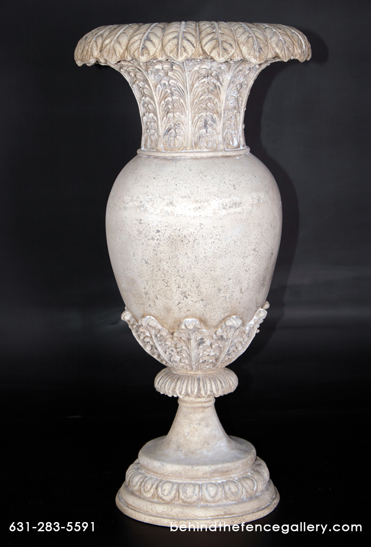 Floral Oviform Vase - Click Image to Close