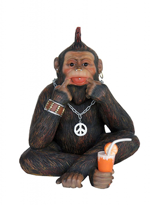 Funny Monkey Funny Monkey Statue