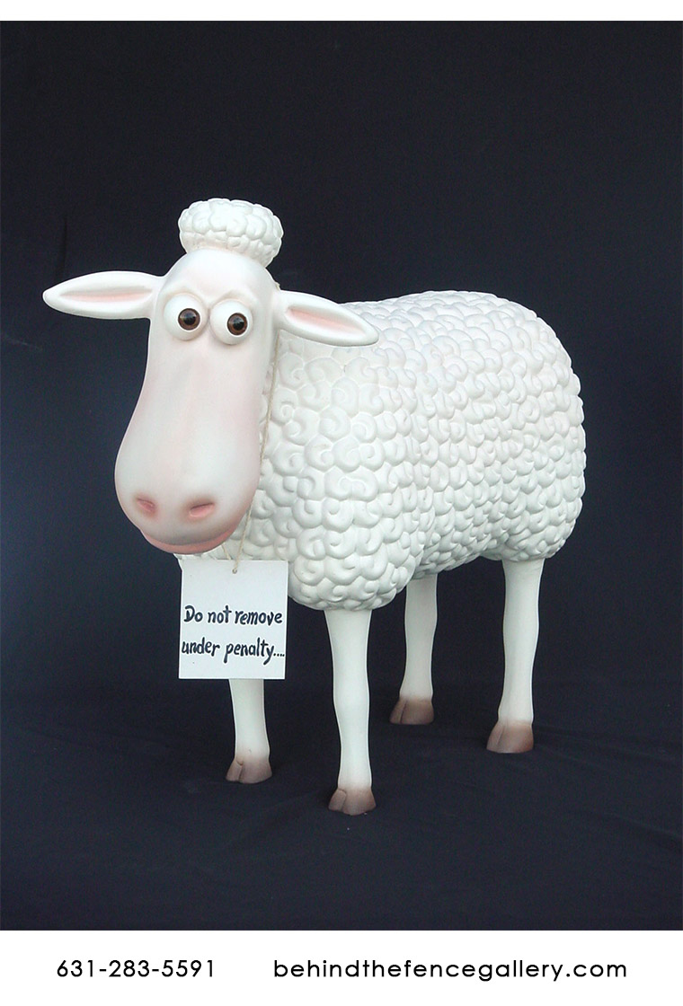 Funny Sheep Statue