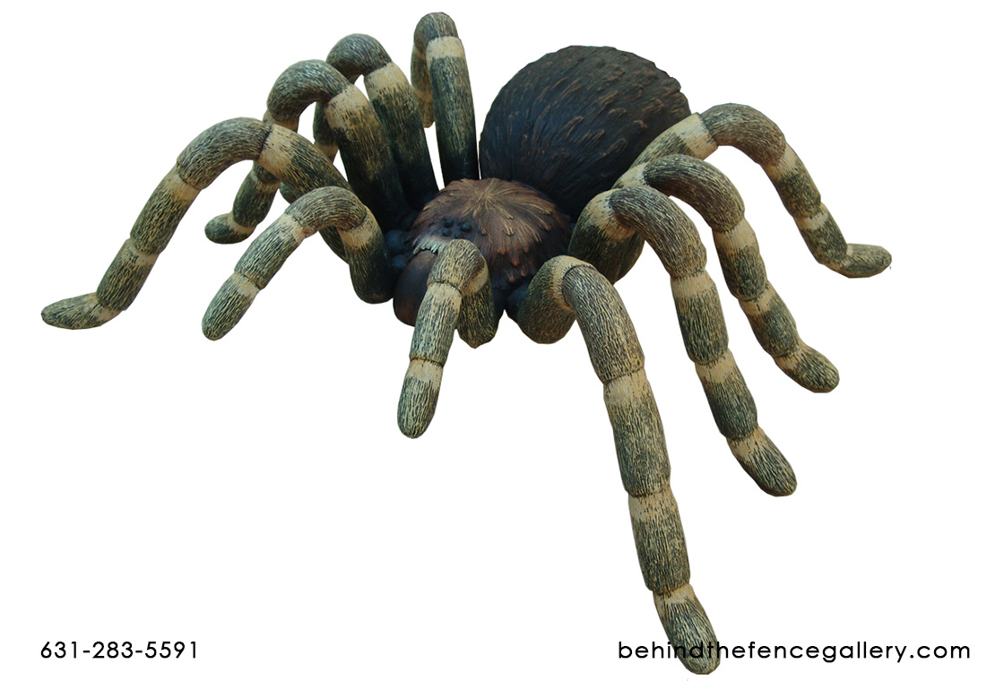 Over-sized Tarantula Spider Statue - Click Image to Close