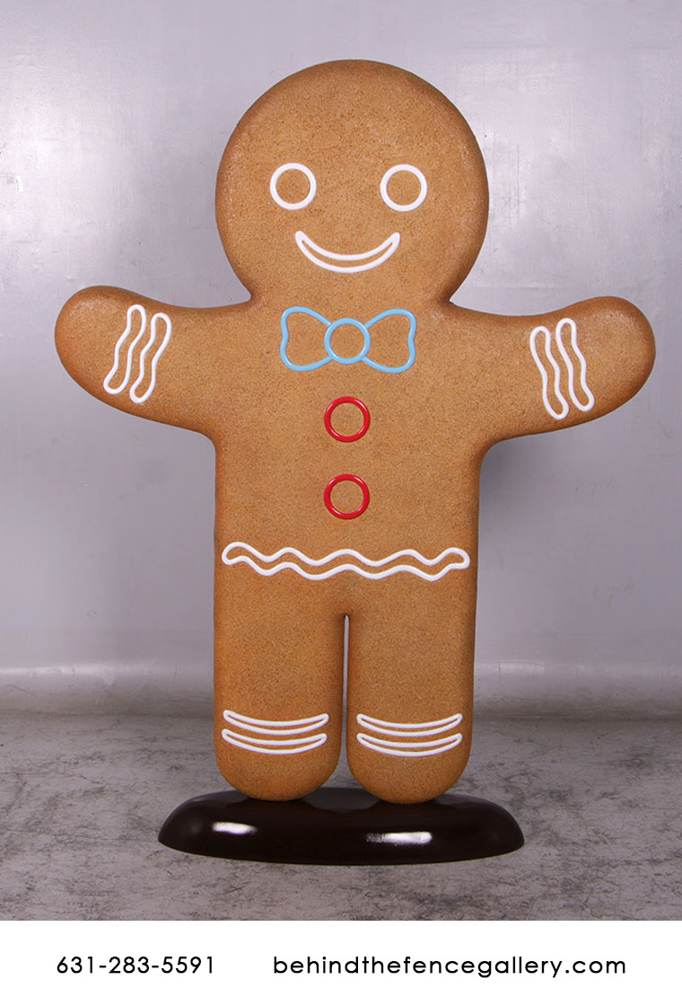 Gingerbread Man 6ft. Statue