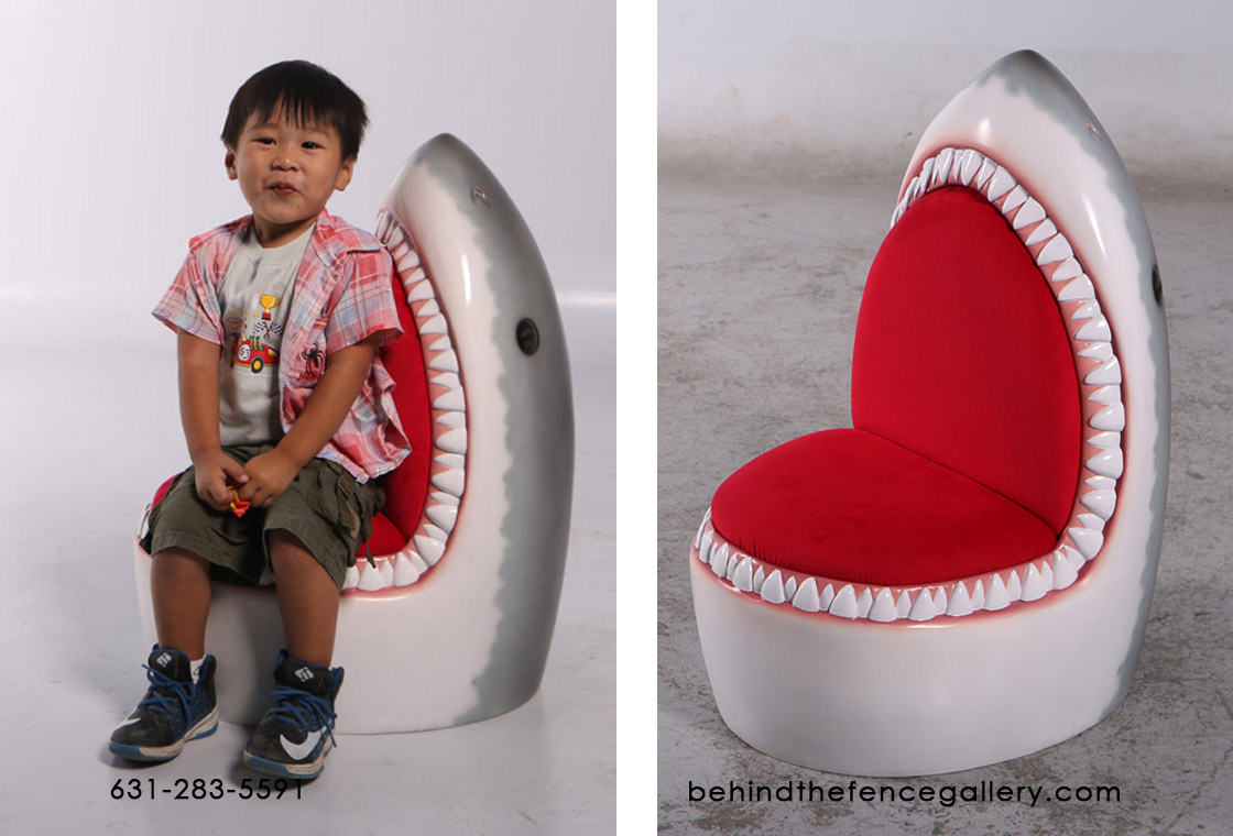 Kids Great White Shark Chair - Click Image to Close