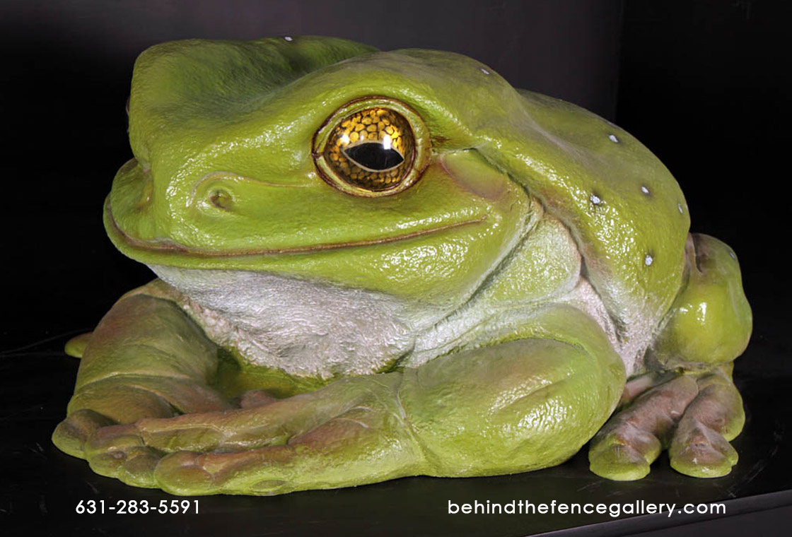 Jumbo Tree Frog Statue - Click Image to Close
