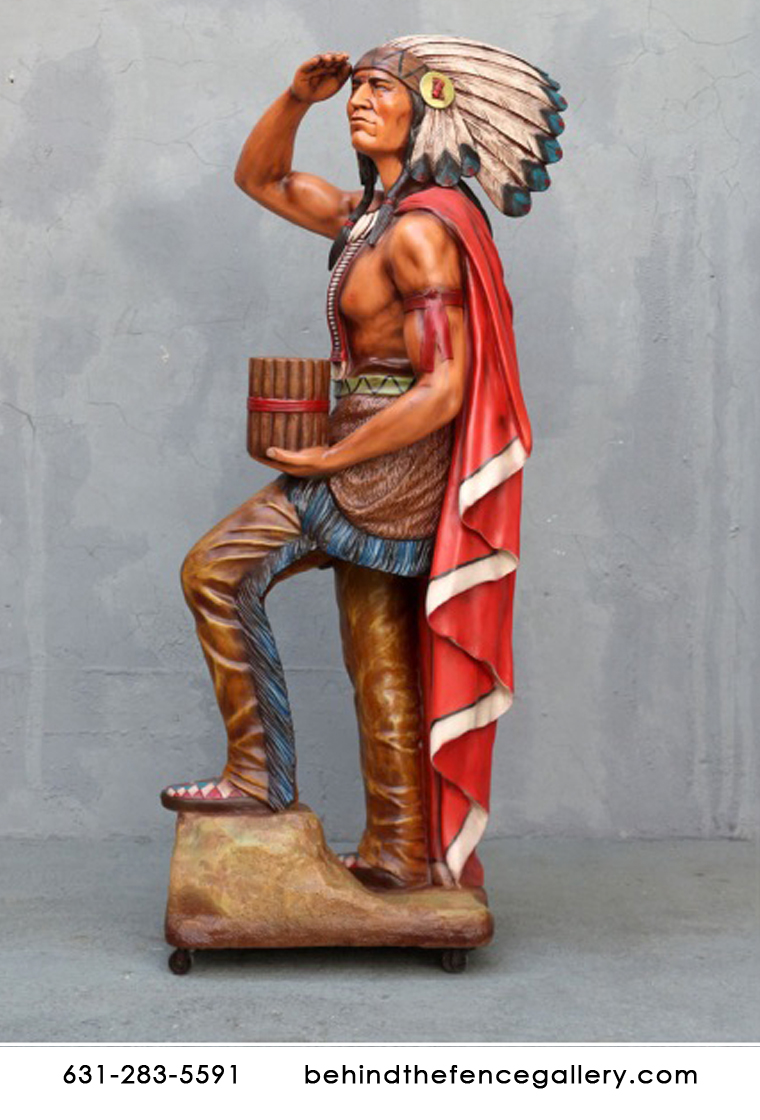 Cigar Store Indian - Click Image to Close