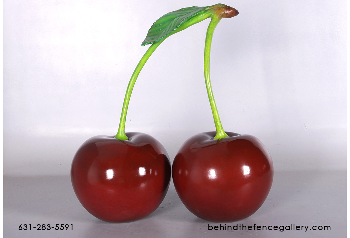 Large Cherry Statue - Click Image to Close