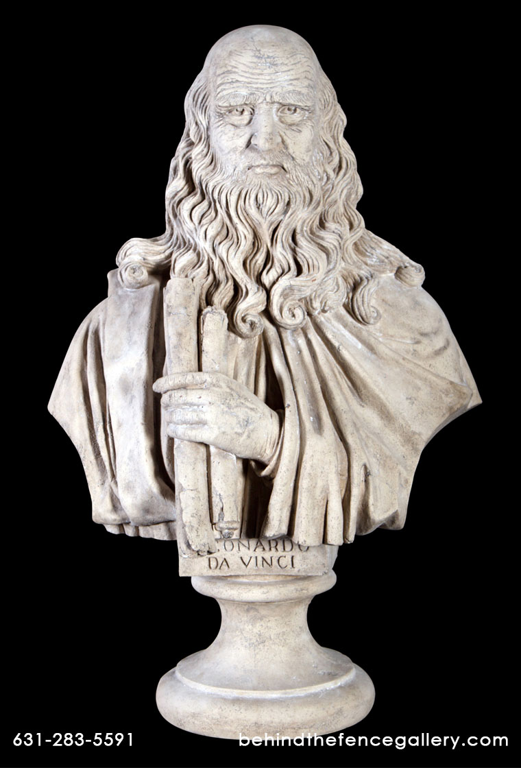 Leonardo Da Vinci Bust