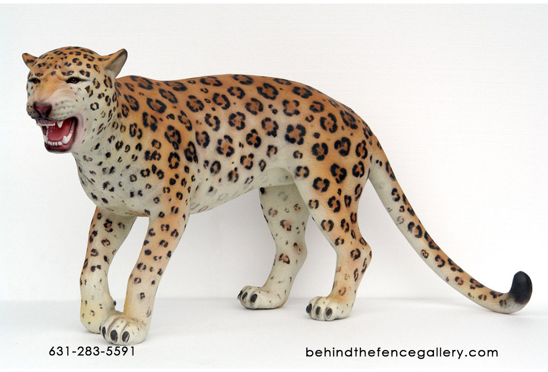 Leopard Statue - Click Image to Close