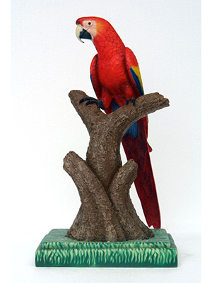Scarlet Macaw (Head Up) 3ft. - Click Image to Close