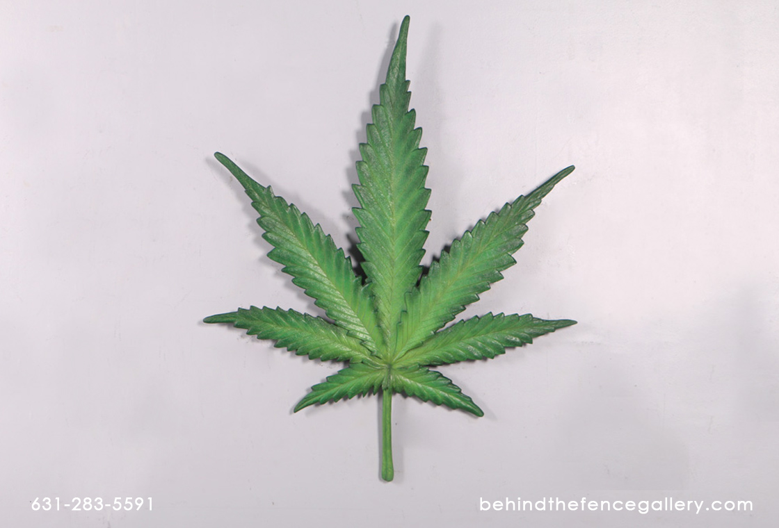 Cannabis Leaf Wall Decor