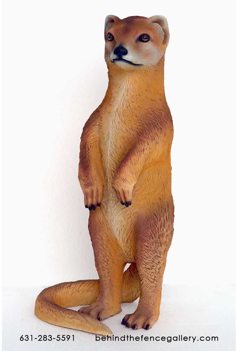 Mongoose Statue - Click Image to Close