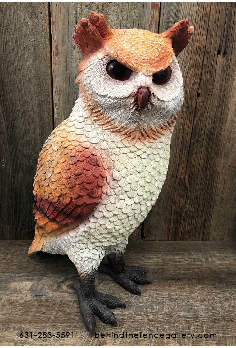 Owl Statue - Click Image to Close