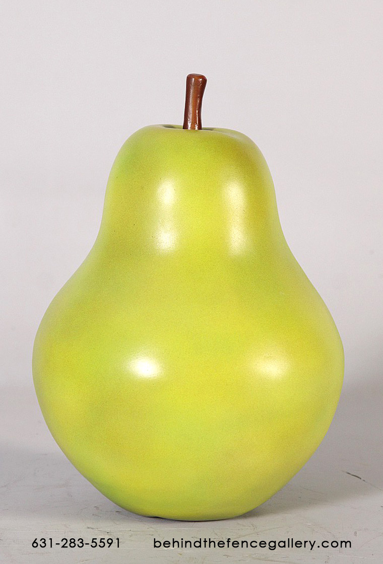 Small Pear Statue - Click Image to Close