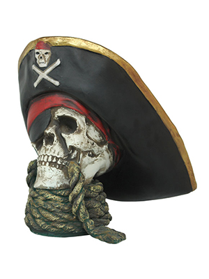 Pirate Skull with rope